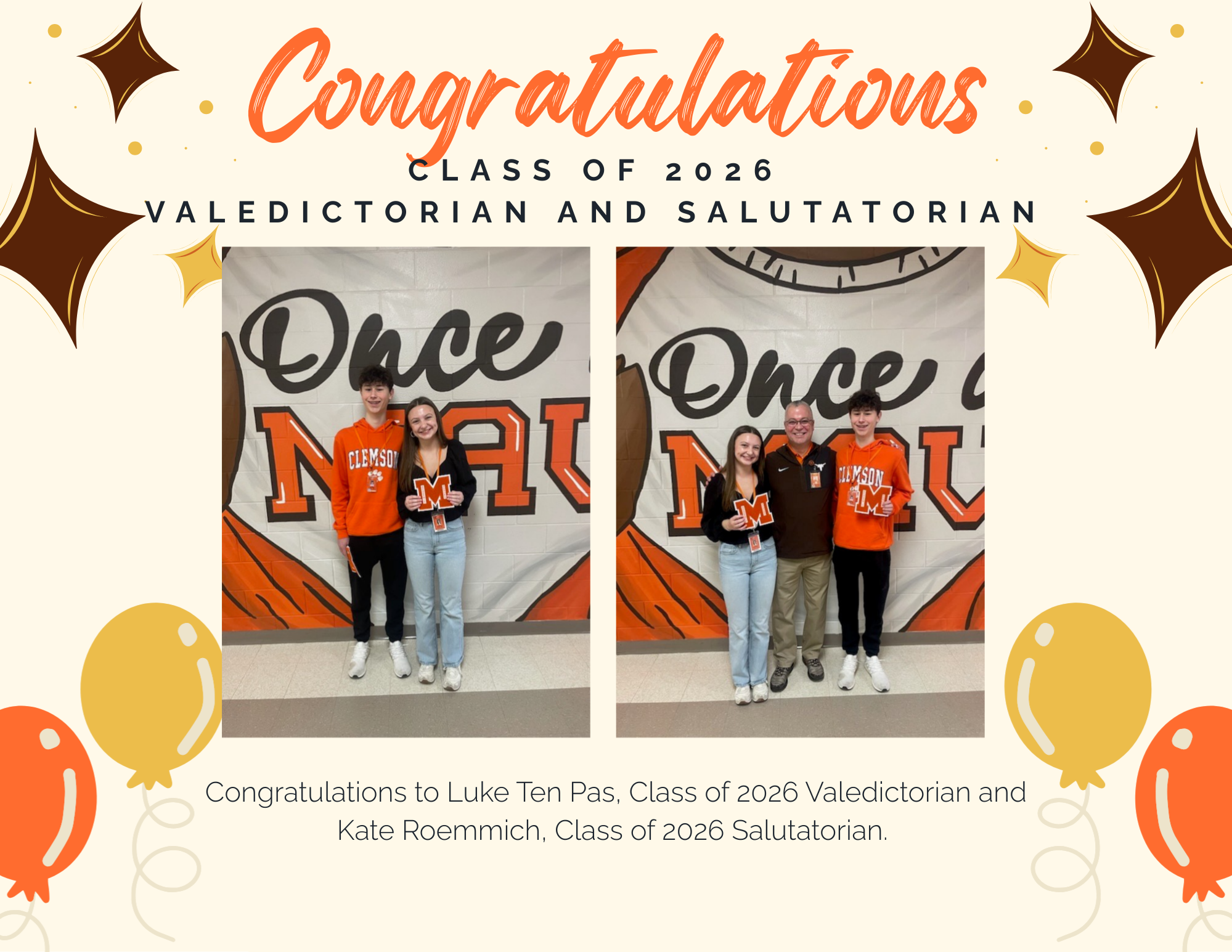 picture of valedictorian and salutatorian